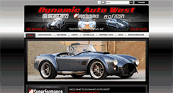 Desktop Screenshot of dynamicautowest.net